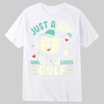 thumbnail image 2 of Bysome T-Shirts for Boys Letter Print Short Sleeve Crew Neck Shirts Summer Comfortable Boys Top Size 2-3 Years White, 2 of 3