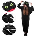thumbnail image 7 of Alaiyaky Onesie Adult Costume Adult Dragon Onesie Pajamas Dragon Cosplay Animal Pajamas Halloween Cosplay Sleepwear for Women/Men, 7 of 7