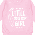 thumbnail image 3 of Inktastic Little Surf Girl with Surfboard Toddler Sweatshirt, 3 of 4