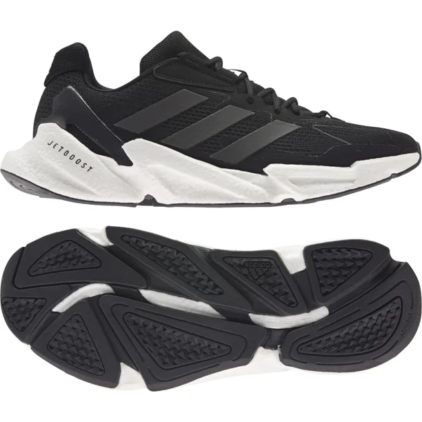 $240 MSRP| NWT Adi - das S23669 X9000l4 M Mens Running Shoes Black White- Size 10