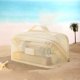 thumbnail image 5 of Cosmetic Bag Portable Mesh Travel Wash Bag Transparent Storage Bag Small Bag Cosmetic Brush Bag Storage Bag Pool Organizer, 5 of 6