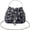 Black, variant on Faux Fur Purses for Women Furry Crossbody Bucket Bags Vintage Leopard Print Fluffy Purse Y2k Accessories
