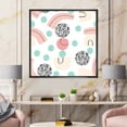 thumbnail image 2 of Designart 'Elements and Organic In Pastel Tones' Modern Framed Canvas Wall Art Print, 2 of 5