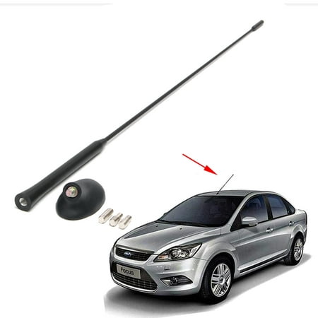 Roof AM/FM Antenna Mast + Base Kit Set For Ford Focus 2000-2007 XS8Z18919AA