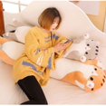 thumbnail image 4 of Linda Muñeca De Gatos De Peluche Suave Gato De Peluche Gatito Almohada Muñeca De Juguete Gato Largo Almohada Para Dormir Regalo Para Niños Novia Eigraketly FN007940-01, 4 of 6