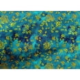 thumbnail image 4 of oneOone Cotton Poplin Teal Green Fabric Batik Sewing Craft Projects Fabric Prints By Yard 56 Inch Wide, 4 of 4