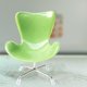 thumbnail image 3 of Silla de simulada Salvador 1:6 Verde sillón de casa de muñecas, 3 of 7