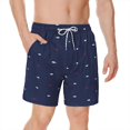 thumbnail image 1 of SURJDE Mens Swim Trunks Quick Dry Mens Board Shorts Bathing Suits Mens Swim Trunks with Compression Liner, 1 of 7