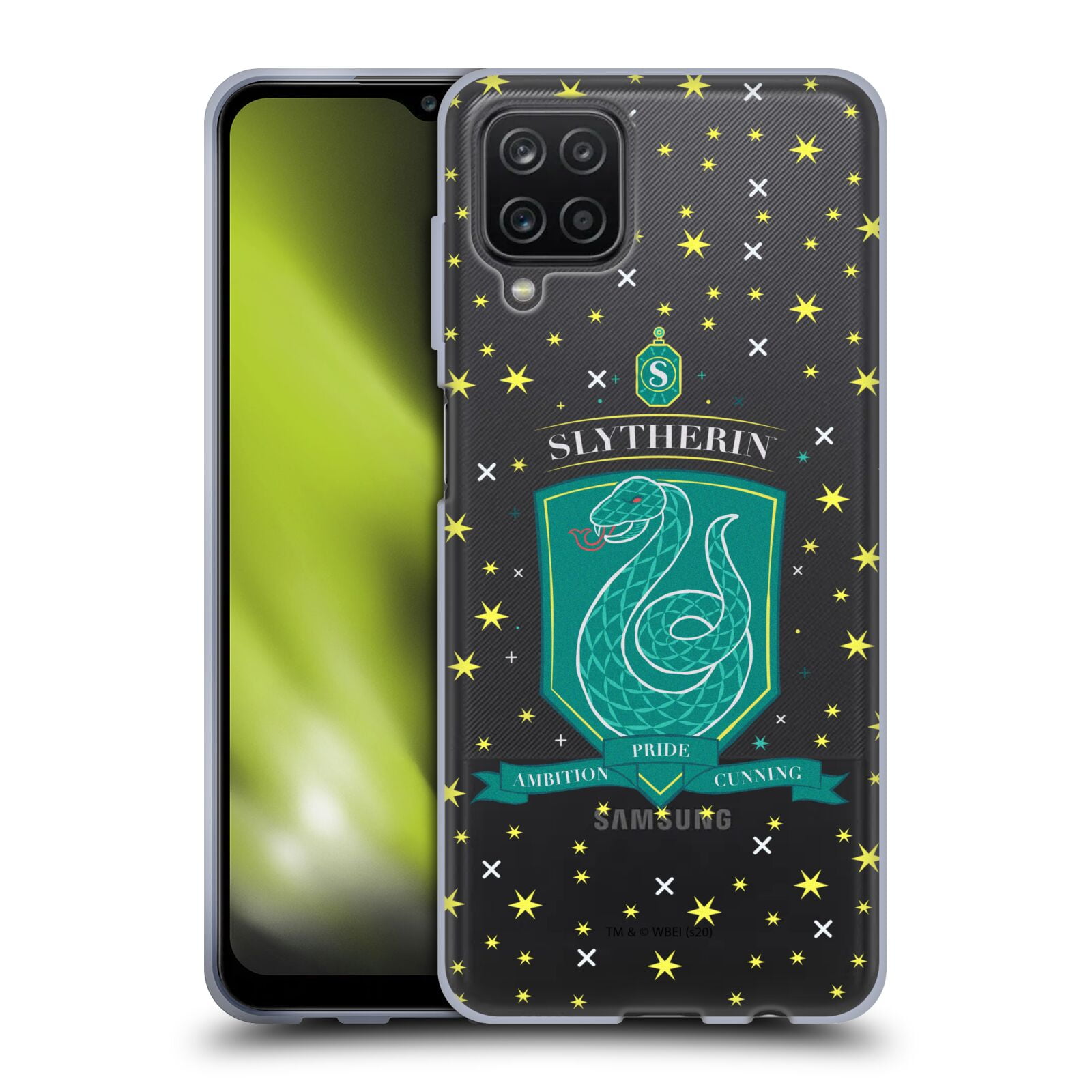 2020 Head Case Designs Licenciado Oficialmente Harry Potter Patrón de Ciervo Order of The Phoenix I Carcasa de Gel de Silicona Compatible con Samsung Galaxy A12