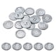 thumbnail image 1 of Uxcell 10 Pcs 20mm Botones de Madreperla, Botones de Concha de Perla Natural de 4 Agujeros para Coser Ropa, Abrigos, Trajes, Camisas, Decoración de Manualidades DIY, Gris, 1 of 6