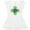 AA-White, variant on Inktastic St Patricks Day Shamrock Irish Girls Toddler Dress