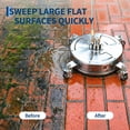 thumbnail image 7 of 14" Pressure Washer Surface Cleaner with 4 Wheels, Stainless Steel Surface Cleaner for Pressure Washer Attachment for Patio, Sidewalk, Deck and Driveways, 7 of 7