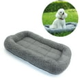 thumbnail image 1 of Camas para perros, manta cálida gris para mascotas pequeñas y medianas, colchoneta para dormir para gatos, cojín para colchón, 1 of 3