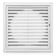 thumbnail image 1 of Rejilla de ventilación para pared y techo, mosquitera integrada para baño, oficina y hogar (blanca, 150 mm), 1 of 8