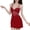 Red, variant on Lingerie for Women Lace Nightgown with Underwire Push Up Bra and Adjustable Straps Boudoir Chemise Sleepwear
