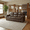 Dark Brown, variant on 81" Leather Rustic Couch, Contemporary Sofa with Tufted, Modern Accent Couch with Wooden for Living Room, Dark Brown