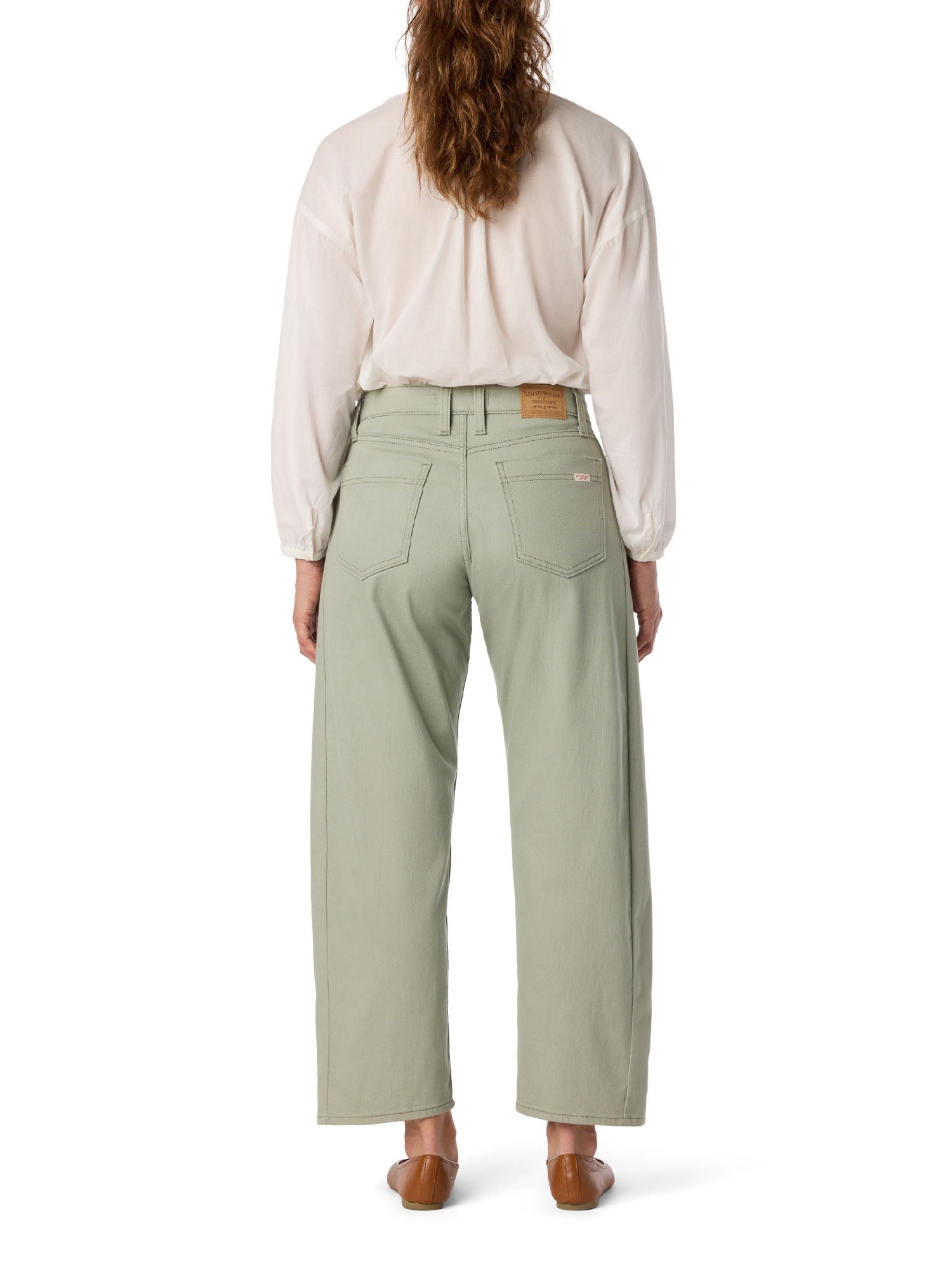 Levi Strauss Signature Women's and Women's Plus Vintage Barrel Jeans, Sizes 2-18