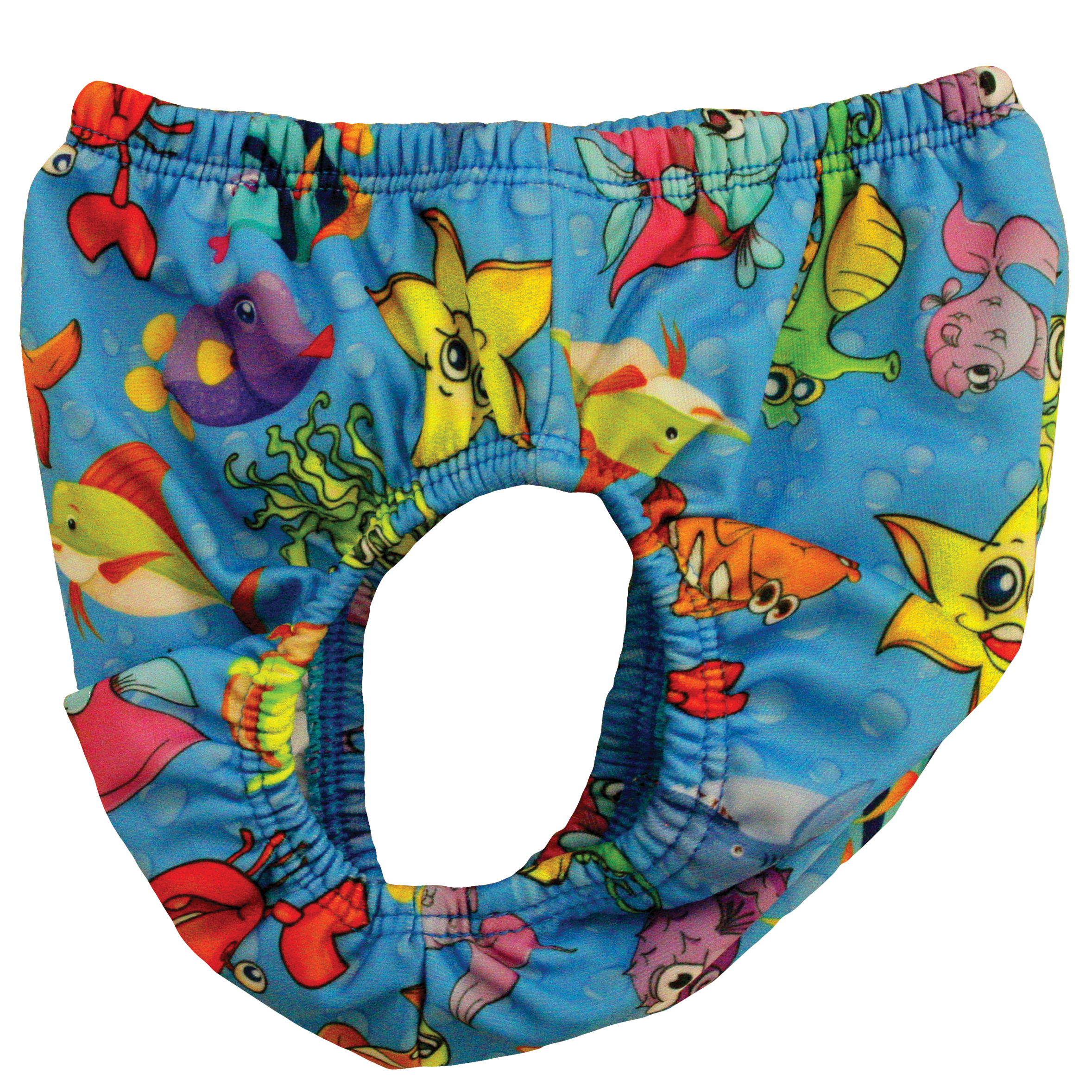 FINIS Swim Diaper In Fishbowl Blue, Size 4T