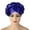 Blue, variant on Fashion Women Beading Braid Hat Ruffle Cancer Wrap Cap Sleep Caps Satin Lined Hair Bonnets Fancy Womens Knit Hats Circus Winter Wool Hat Ladies Summer Neon Polyester N Hat French Wool Men for Girls 6