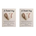 thumbnail image 2 of Dserhfy Golf Pocket Hug with Card Heart-Shaped Softball Golf Ball Pocket Hug Token Encouragement Keepsake Gift for Softball Lovers Golfers Sports Enthusiasts, 2 of 8
