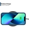 thumbnail image 5 of Entronix Silicone Soft Case Designed for iPhone 13 Shockproof Durable Slim Fit, Aqua, 5 of 6
