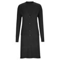 thumbnail image 4 of CEHVOM Mode Femme Aguichant Solide Printemps Automne Décontracté Col en V Ensemble Deux Pièces Manches Longues Robe Solide Vente, 4 of 6