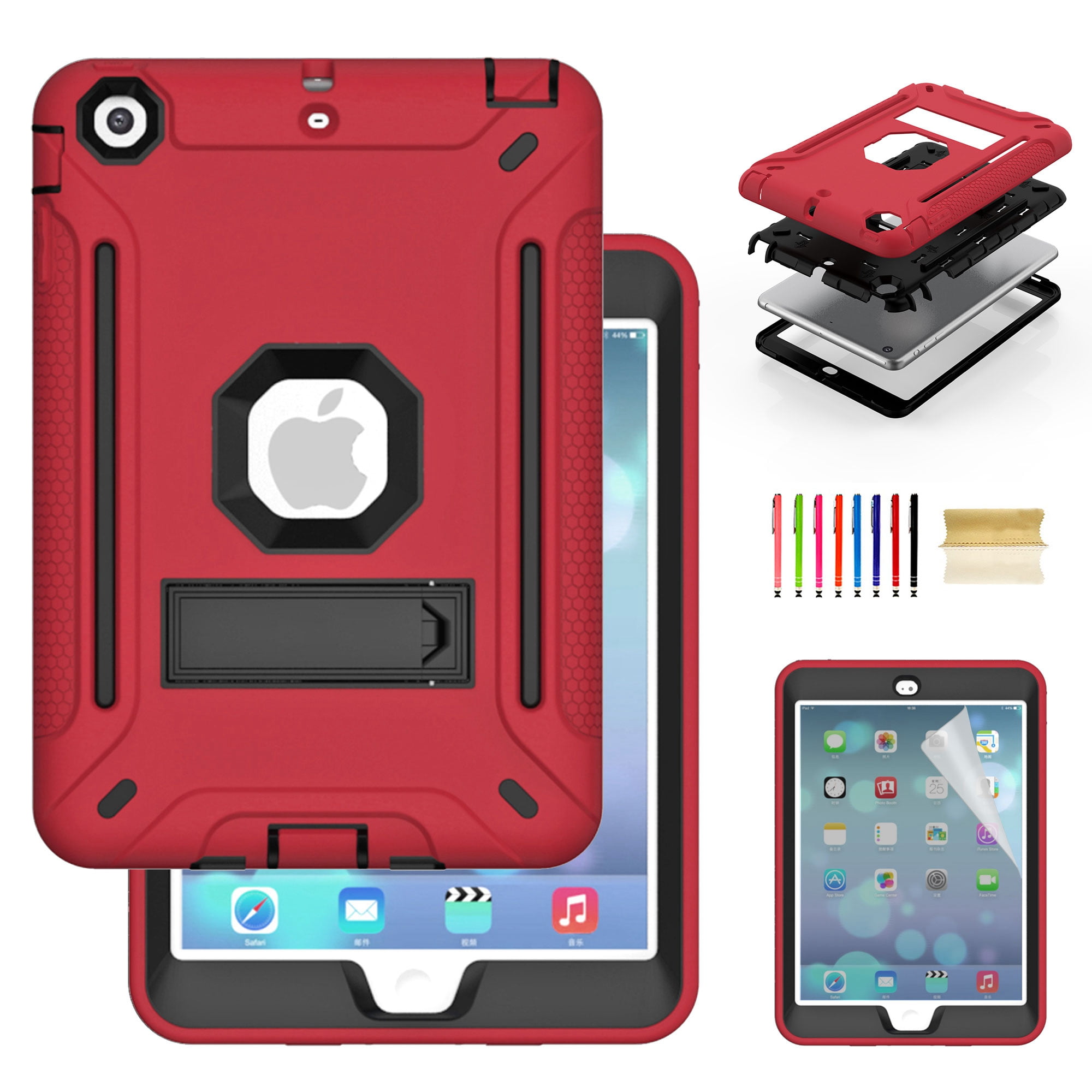 Dteck iPad Mini Case with Screen Protector, iPad Mini 2 Case, iPad Mini