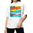 thumbnail image 2 of Surf Maui Retro Beach Vibes Women's T-shirt, 2 of 3