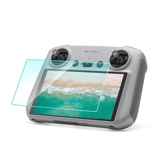 For DJI RC / RC 2 QKOO Remote Control Screen Tempered Glass Film(Transparent)
