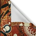 thumbnail image 5 of Ambesonne Floral Art Window Valance, Anime Japanese Flowers, 54" X 12", Pale Vermilion Eggshell, 5 of 5