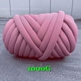 thumbnail image 1 of New Striped Core Spun Crochet Yarn Ice Silk Feeling Polyester Cotton Rope for Handbag Pet Nest Fashion Home Decoration, 1 of 7