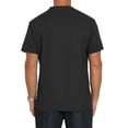 thumbnail image 3 of INSPIRE CHIC Men's Henley Shirt Breathable Short Sleeve Button Down T-Shirts S Black, 3 of 6