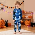 thumbnail image 2 of Leey-World Toddler Girl Halloween Pajamas Toddler Soft Comfy Round Neck Sleepwear 2Pcs Pjs Long Sleeve Warm Long Pajamas, 2 of 9