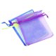 thumbnail image 2 of 100 piezas colores mezclados fiesta de boda con cordón organza bolsas de regalo bolsas de joyería 10 * 12 cm, 2 of 5