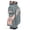 Gray + Dusty Pink, variant on ELLEGNT 14‑Way Full Length Divider Golf Cart Bag - Molded Lock Top, 11 Pockets for Storage, Black + Gray