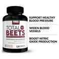 Force Factor Total Beets Blood Pressure Supplement with Beetroot, 120