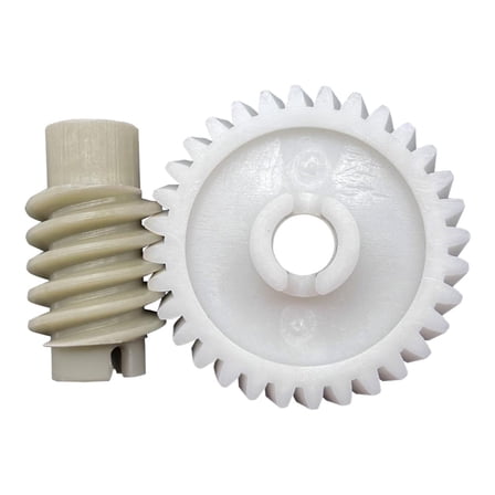 Sturdy Plastic Spirals Gear Set for Garage Door Installation and Repair