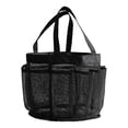 thumbnail image 1 of Ediodpoh Mesh Shower Caddy Portable For College Dorm Room Bath Caddy Shower Bag With Hanging Handle Black, 1 of 8
