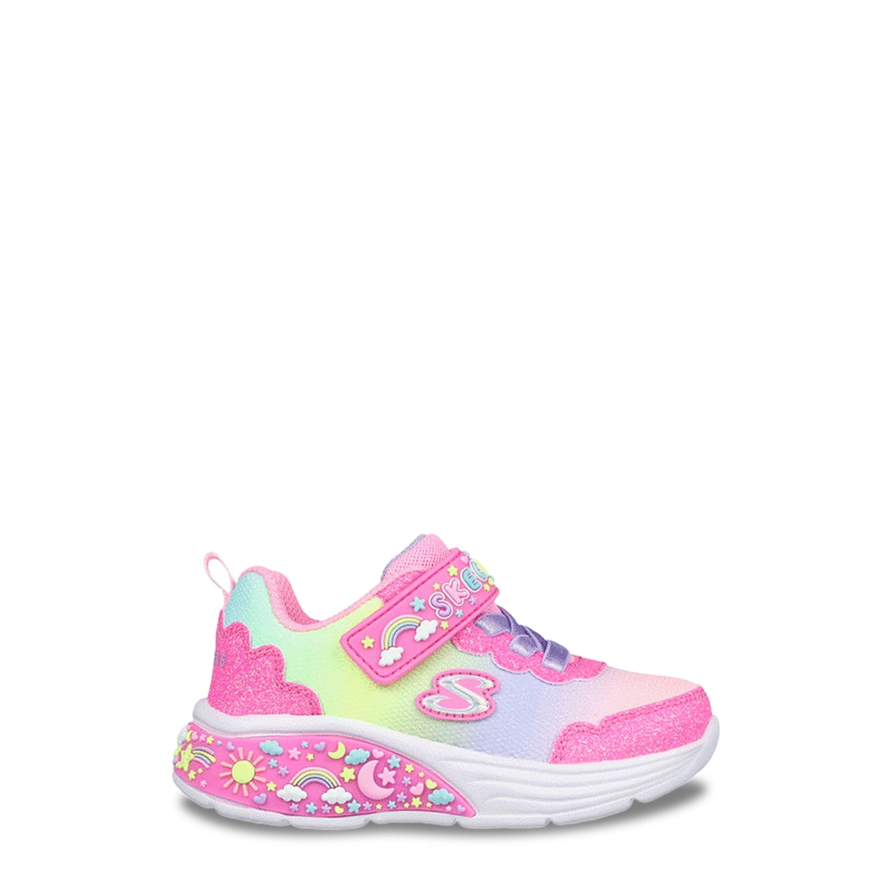 Skechers Toddler Girls My Dreamers Slip On Sneaker in Pink Size 5 Medium
