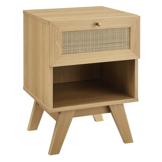 Soma 1-Drawer Nightstand Oak