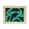 thumbnail image 1 of Marco de foto Unbranded Biología de tiburón azul madera 6x8 pulgadas, 1 of 4