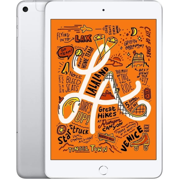 Pre-Owned Used Apple iPad Mini 5 - 64GB -Silver - Unlocked