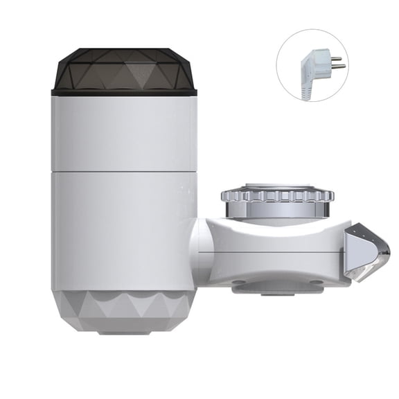 Sinyiin Electric Instant Shower Water Heater Tankless Faucet Heater Kitchen Rapid Heating Basin Faucet with LED Digital Display