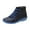 Blue, variant on jsaierl Women's Casual Flat Retro Lace-up Boots Side Zipper Round Toe Shoe Boots
