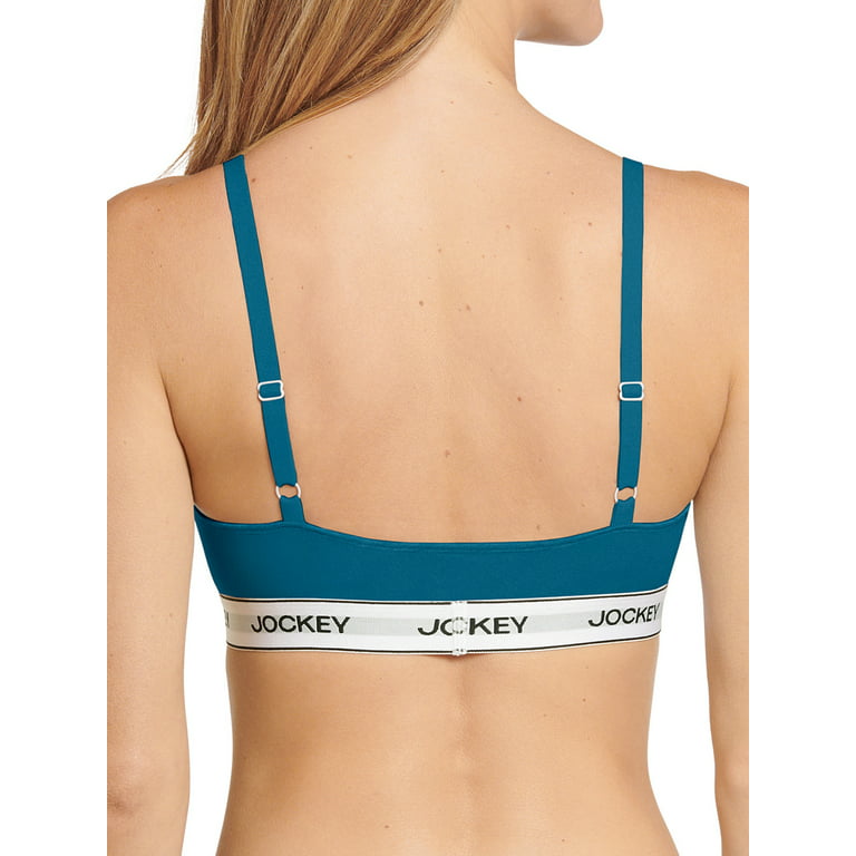 Jockey® Essentials Women's Cotton Stretch Scoop Bralette, Wirefree