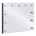 thumbnail image 3 of Furniture of America Glanz Wood 3-Piece Vanity Set with USB and LED in Gray, 3 of 13
