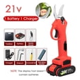 thumbnail image 2 of 30mm Cordless Electric Pruners Professional Battery Pruning Shears Sharp Blade Efficient Branch Electric Cutting Scissors ,Less Effort, 2 of 7