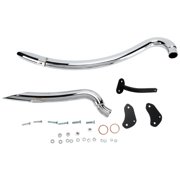 Bassani Radial Sweepers Exhaust System | Chrome | 86-03 Harley XL (XL-FF12)