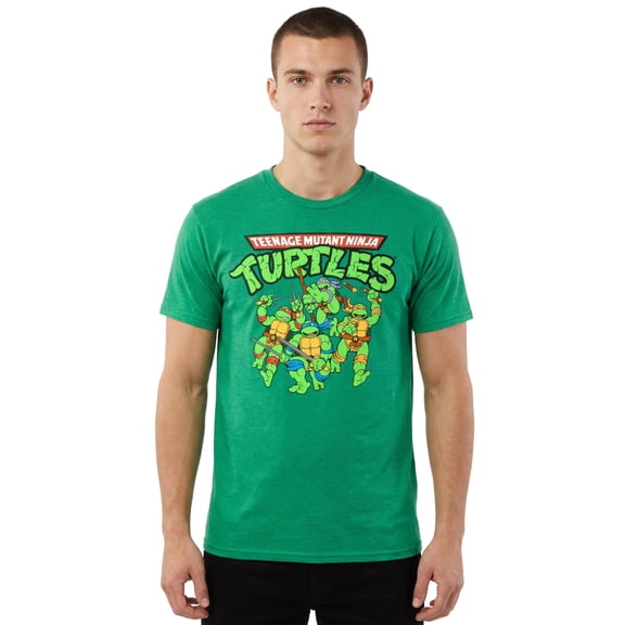 Teenage Mutant Ninja Turtles T-Shirt Men's Mutant Mayhem Short Sleeve Tee