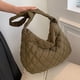 thumbnail image 3 of Bolsa De Hombro Bolso de mensajero acolchado ligero de embrague femenino de moda para mujer (café) Ndcxsfigh Para Estrenar, 3 of 8